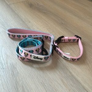Sassy Woof Disney Minnie Mouse Collar and Leash - Sz S